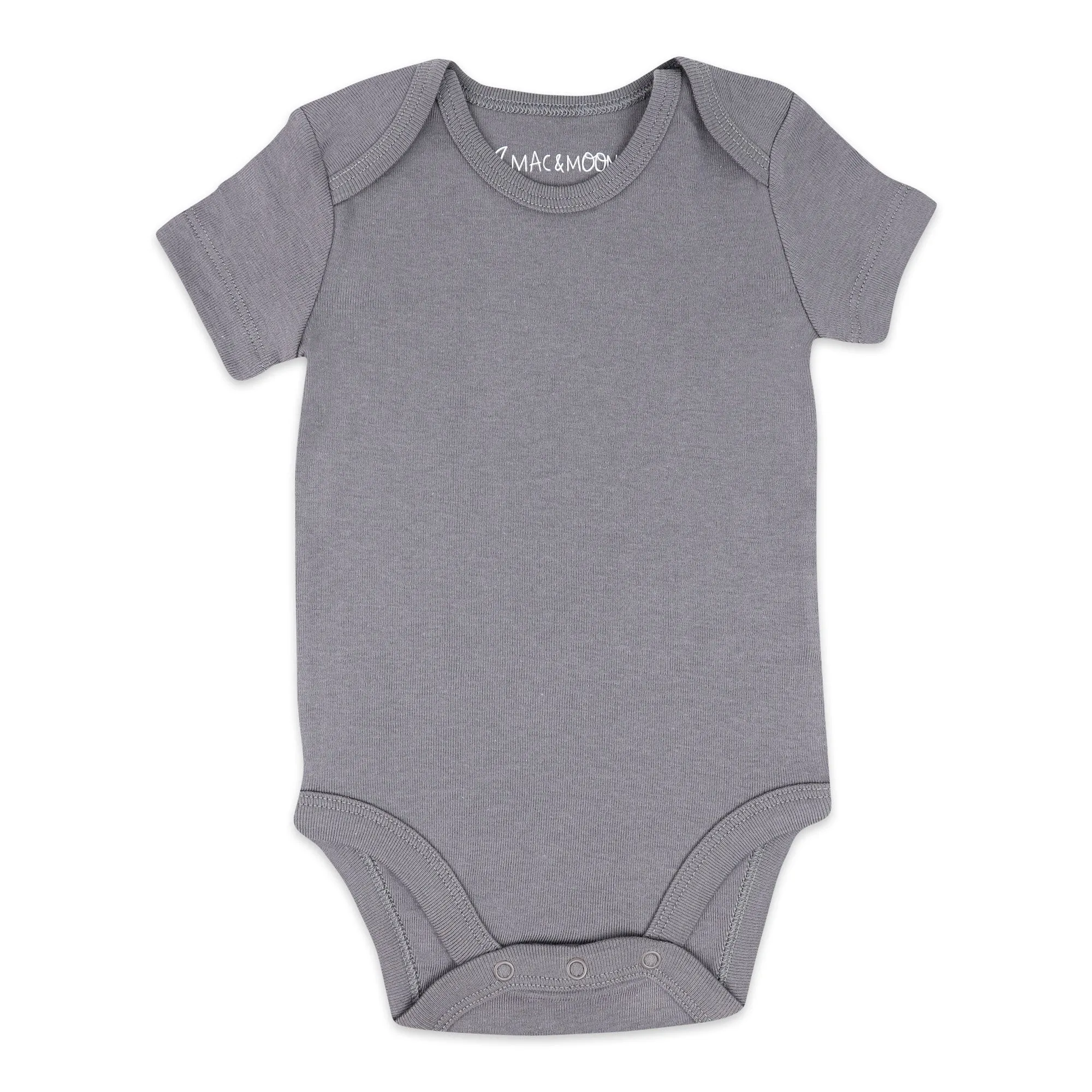 5-Pack Organic Cotton Bodysuit in Rhino Buddies Colors