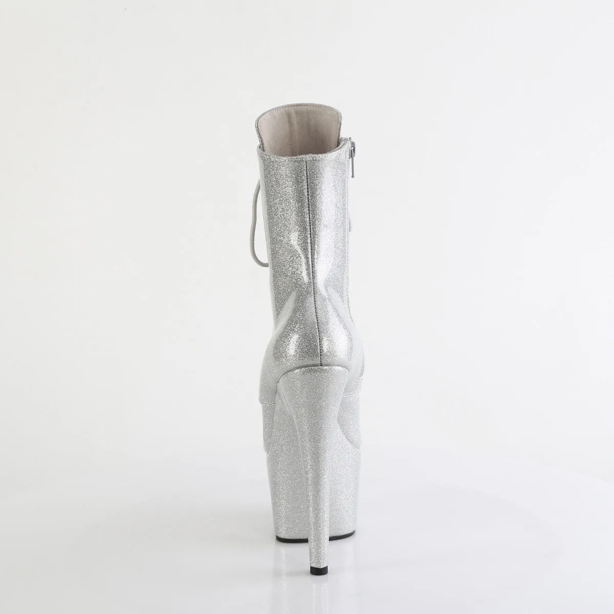 7 Inch Heel ADORE-1020GP Silver Glitter