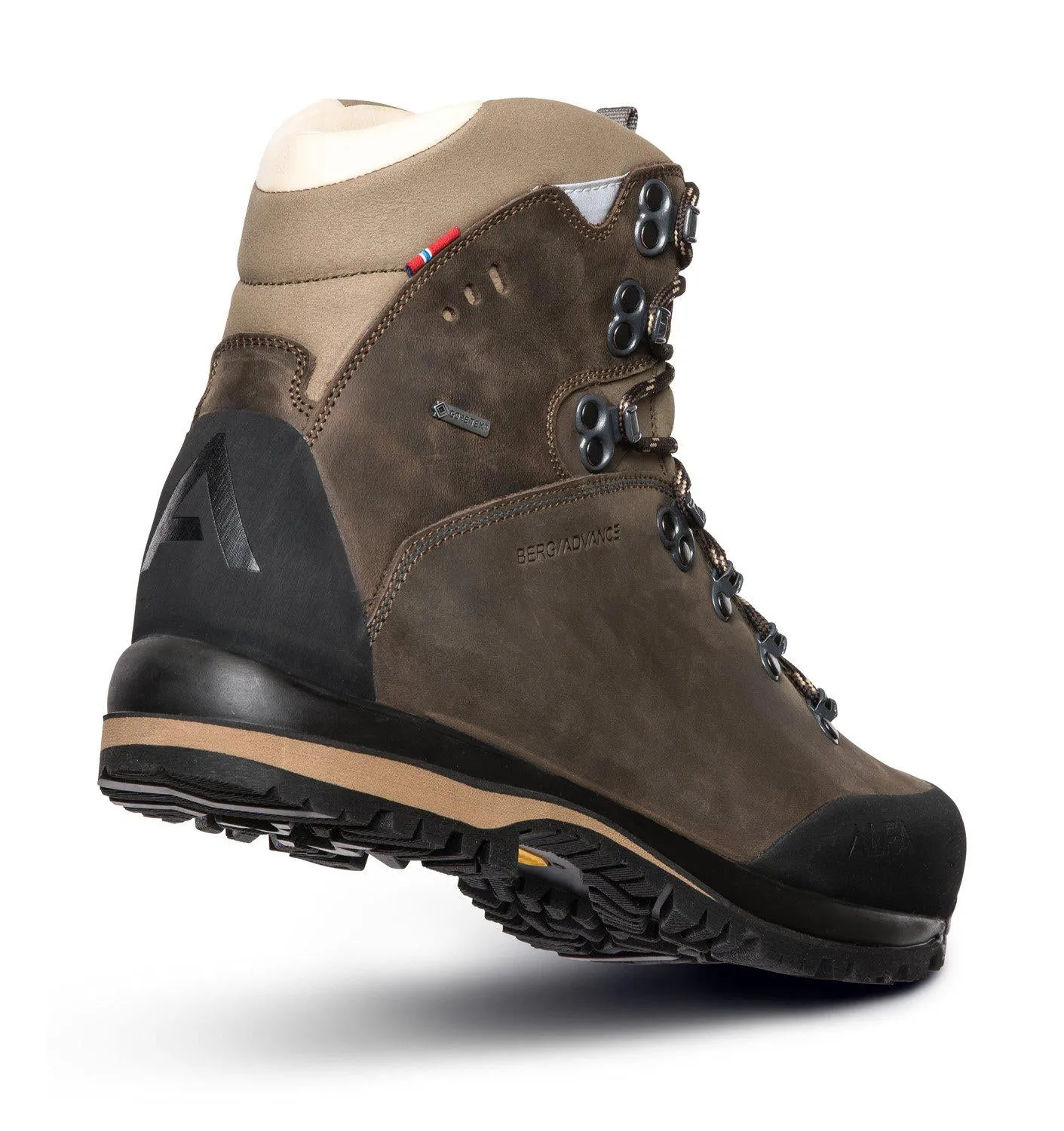 Berg Advance GTX M - Wide hiking boot - CLASSIC BROWN