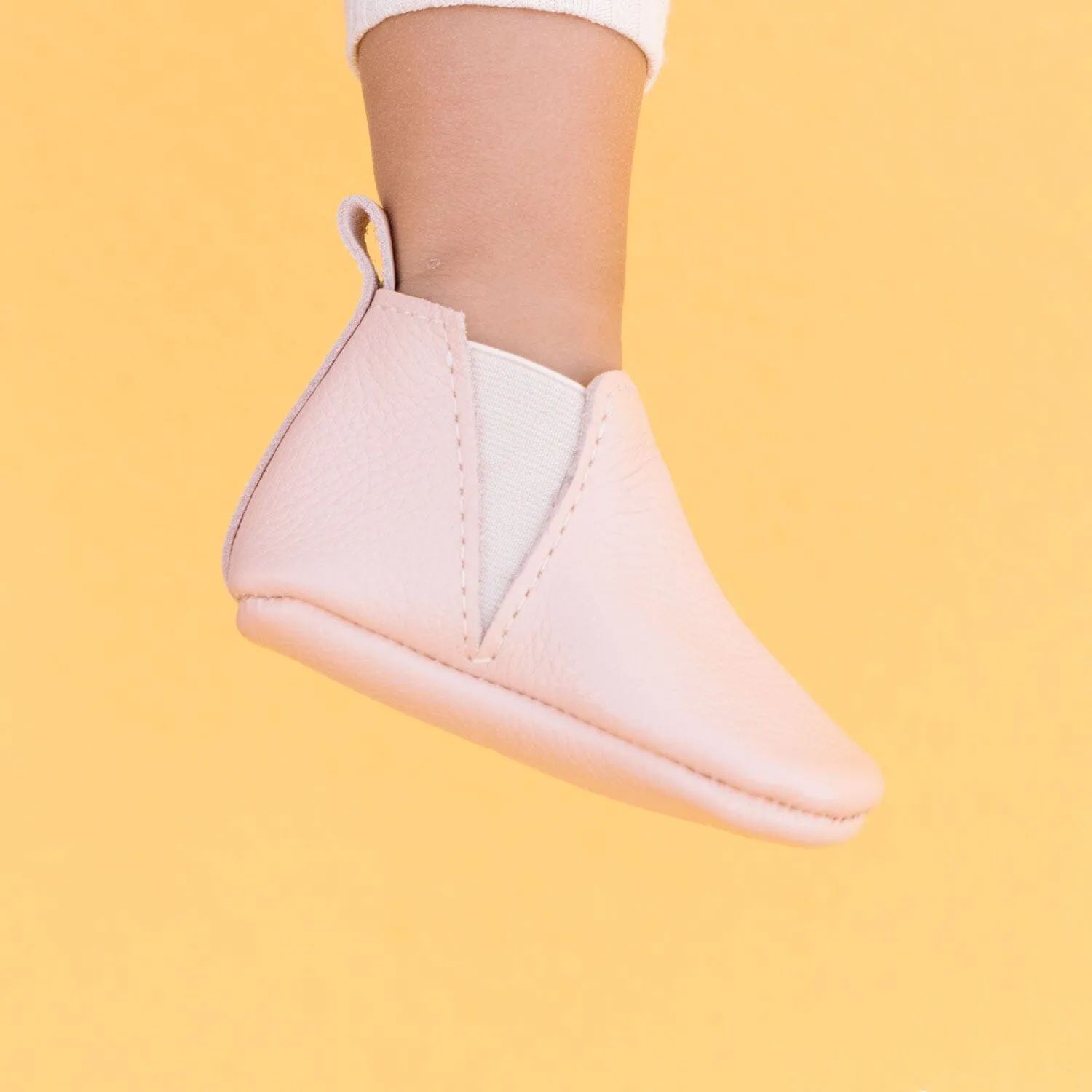 Blush Chelsea Boot Baby Shoe