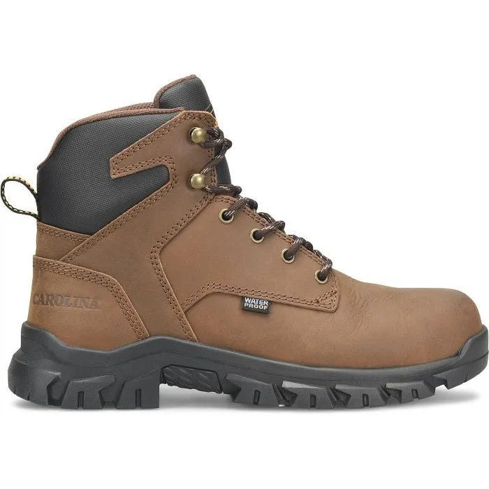 Carolina Men's Gruntz 6 Steel Toe Waterproof Work Boot -Brown- CA3593