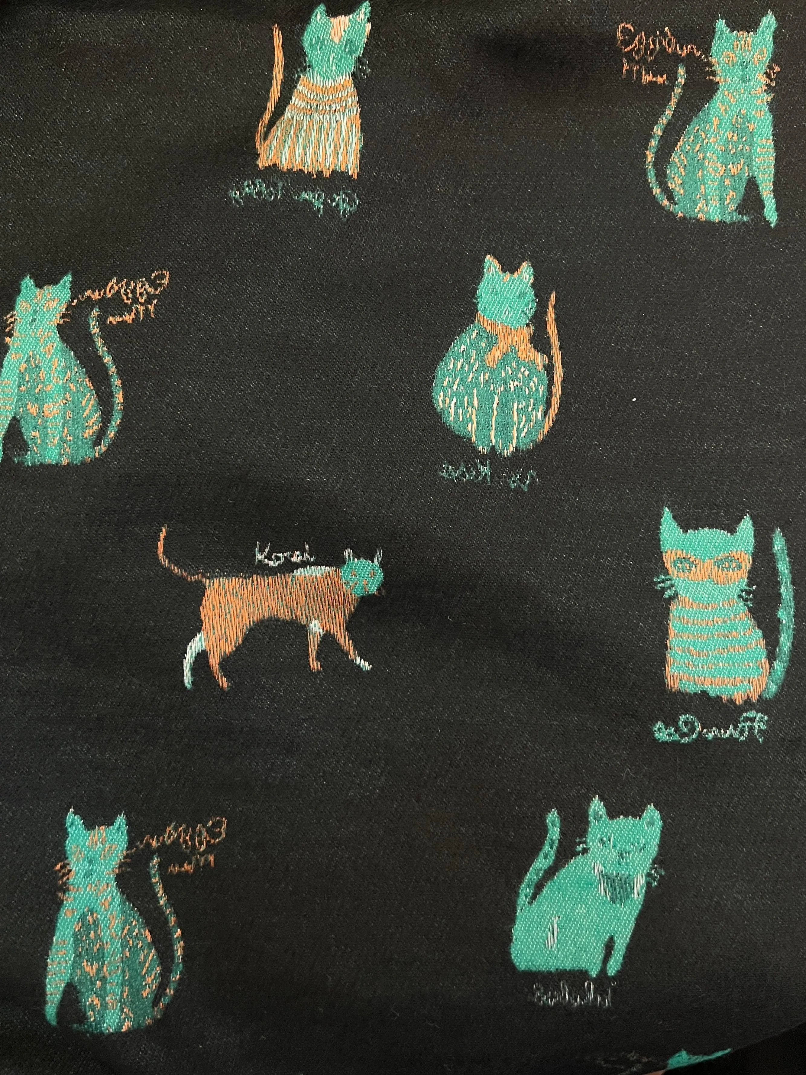 Cat or Dog Motif Scarf