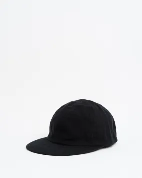 Classic 6 Panel Cap Black