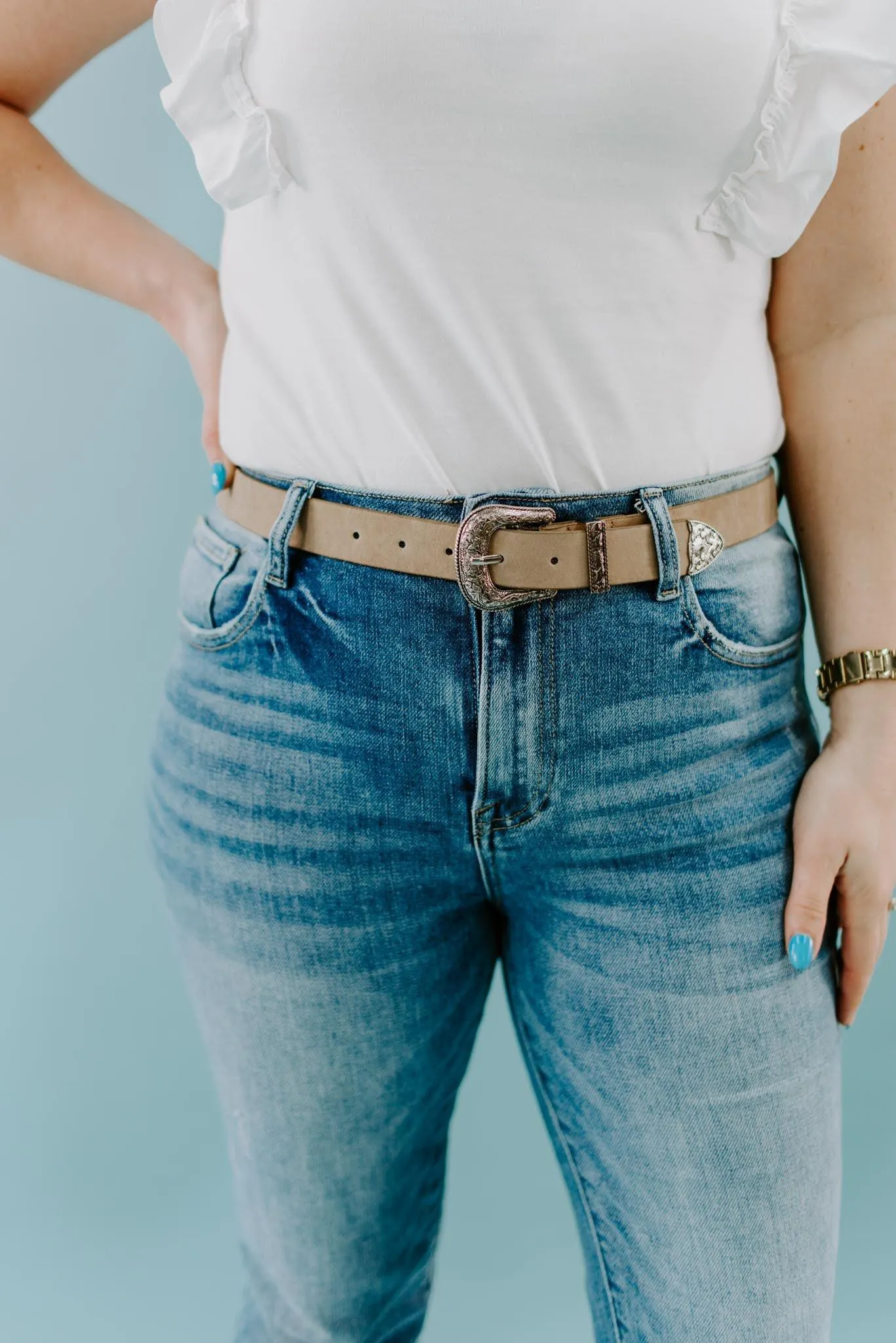 Classic Western Buckle Belt