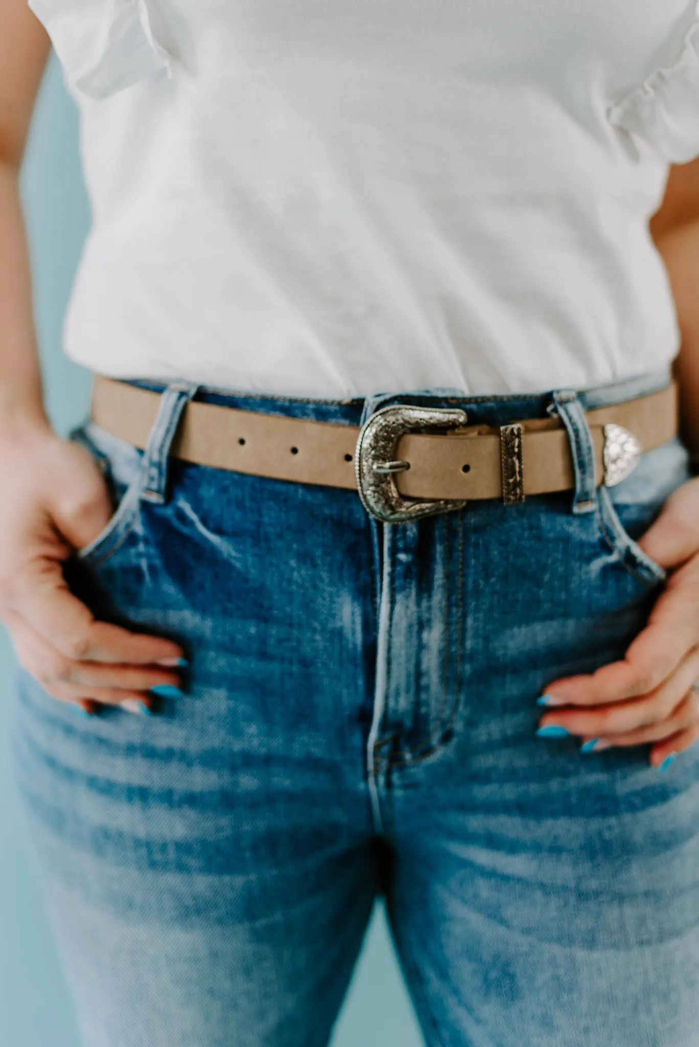 Classic Western Buckle Belt