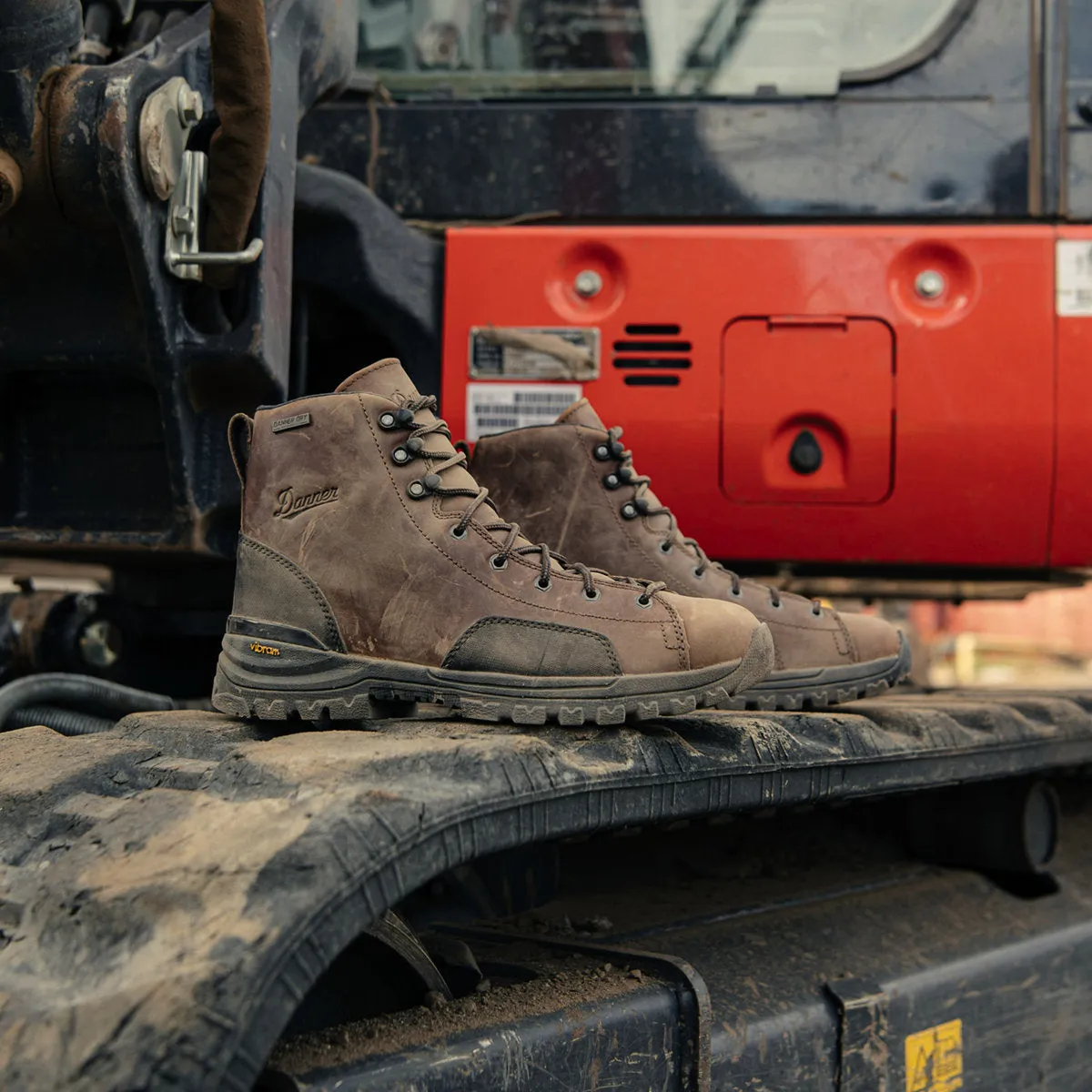 Danner Men's Stronghold 6 Waterproof Work Boot -Brown- 16722