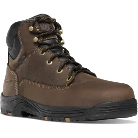 Danner Women's Caliper 5" Aluminum Toe WP Work Boot - Brown - 19455