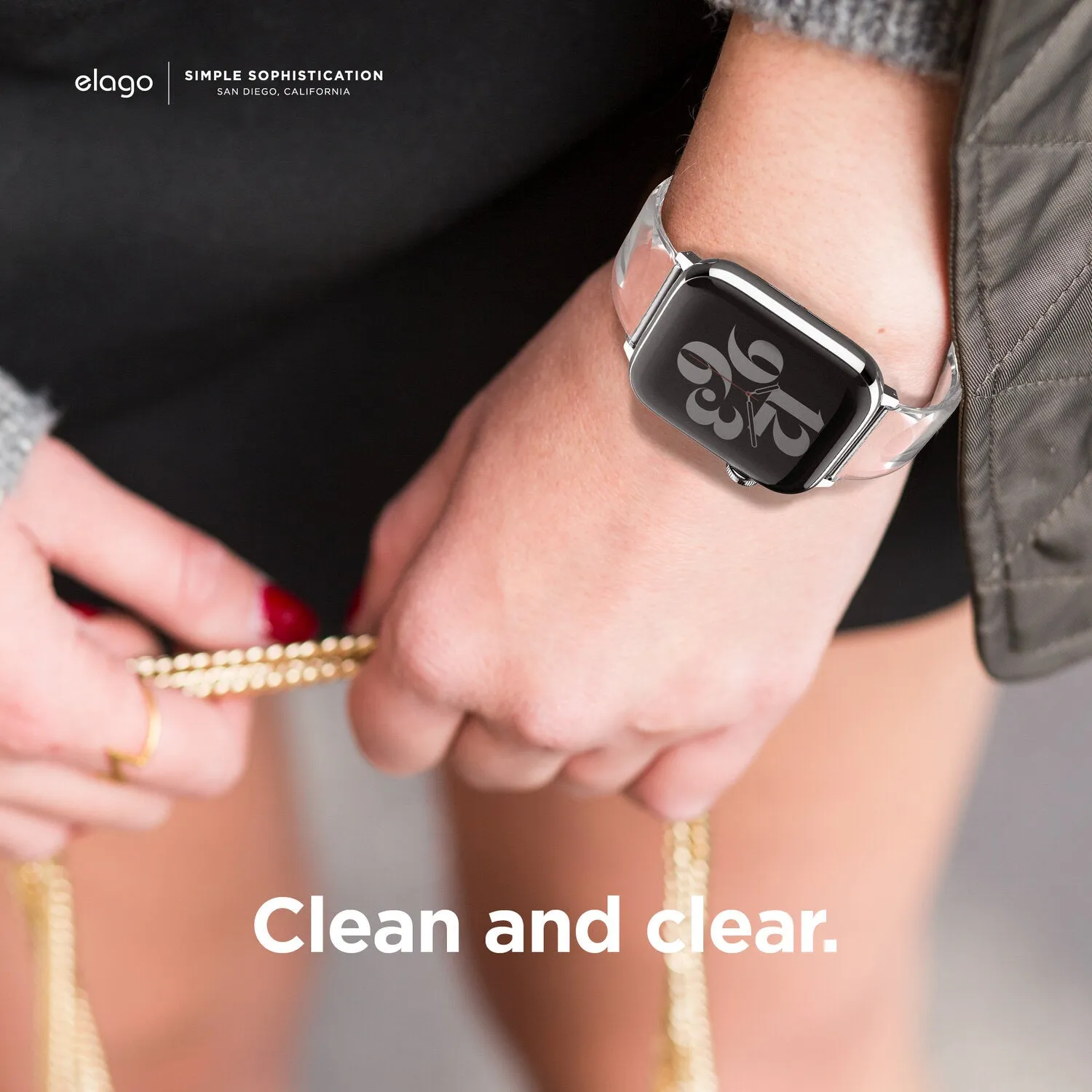 Elago Clear Apple Watch Band