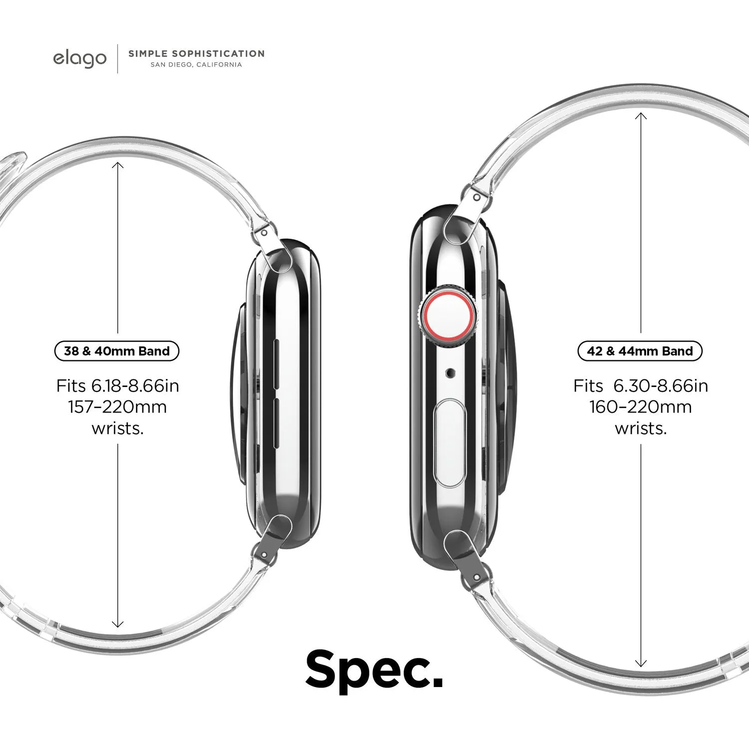 Elago Clear Apple Watch Band