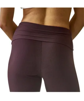 Foldover Waist Yoga Pant in Supplex