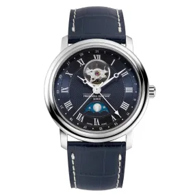 Frederique Constant Classics Heart Beat Moonphase Date Automatic Stainless Steel FC-335MCNW4P26