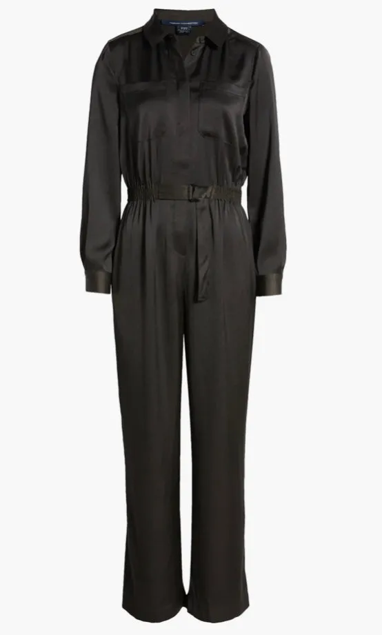 French Connection ‘Enid Crepe 70's Jumpsuit’