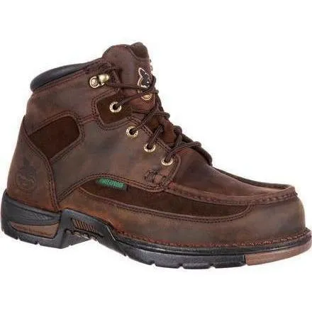 Georgia Men's Athens 6" Waterproof Work Boot - Brown - G7403