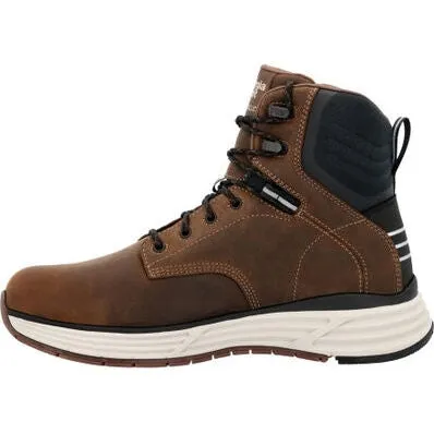 Georgia Men's Durablend Sport 6 Soft Toe WP Work Boot -Brown- GB00625