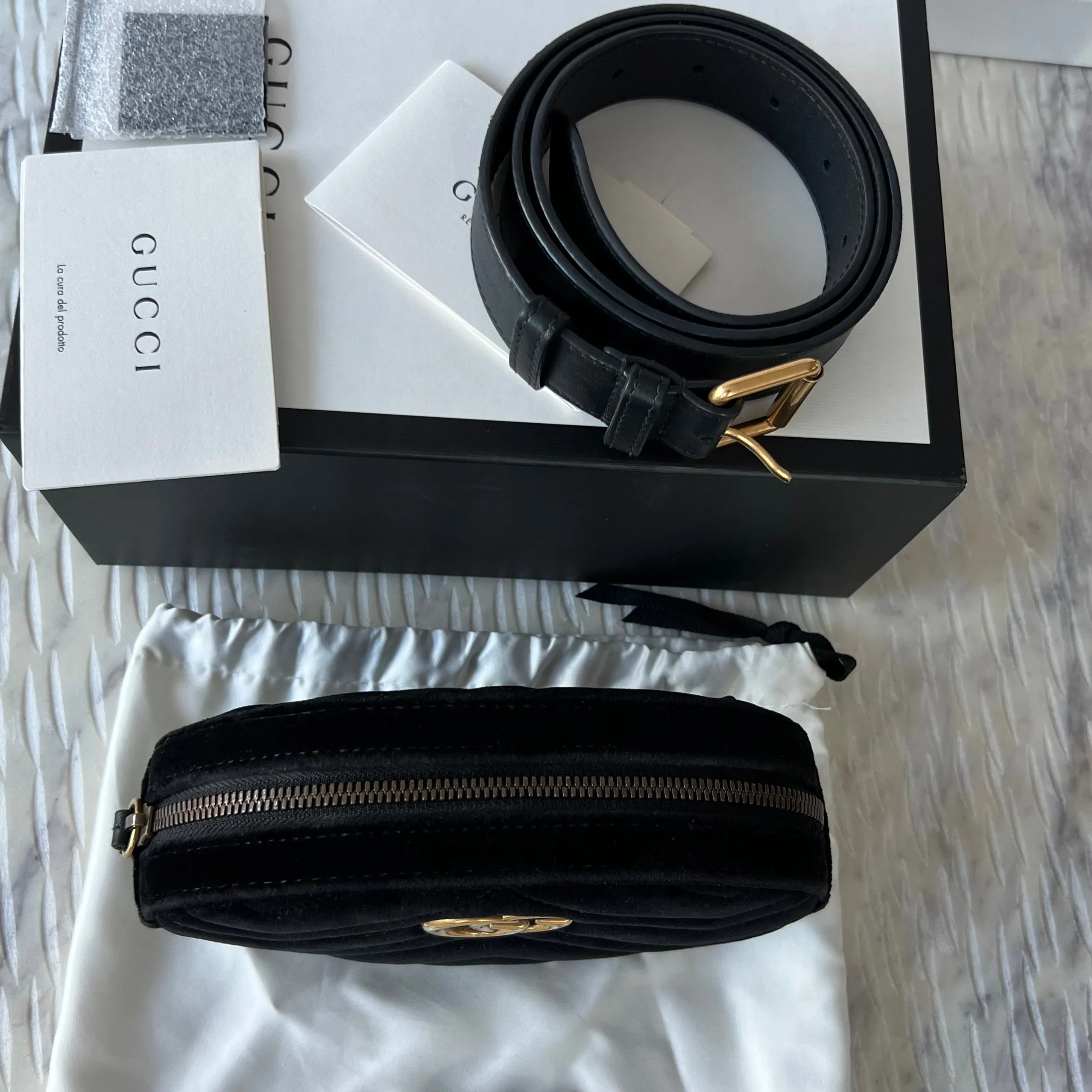 GUCCI GG Marmont Belt Bag