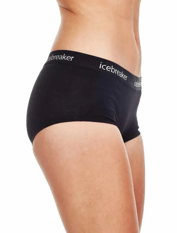 icebreaker Merino Undergarment Women's Sprite Hot Pants - Black