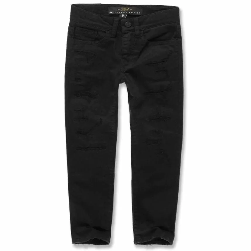 Kids Jordan Craig Sean Tribeca Twill Pants (Black) JS955RK