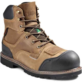 Kodiak Men's Generations Widebody 6 Comp Toe WP Work Boot -Brown- 4TGBBN