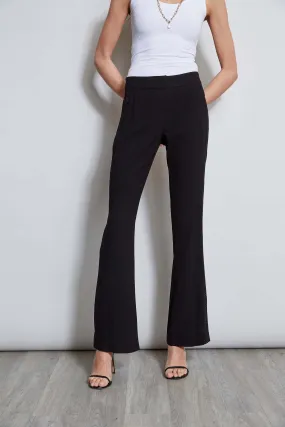 Lace Trim Fit & Flare Pant