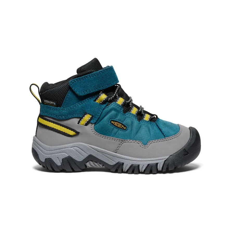 Little Kids' Targhee IV Waterproof Hiking Boot  |  Legion Blue/Antique Moss