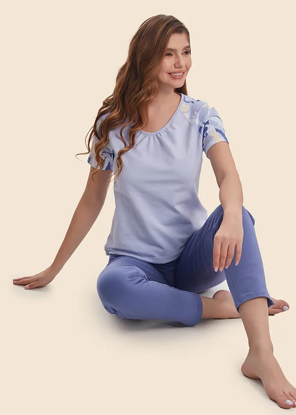 MAGGIE 3 Pieces Loungewear and Nightwear Set