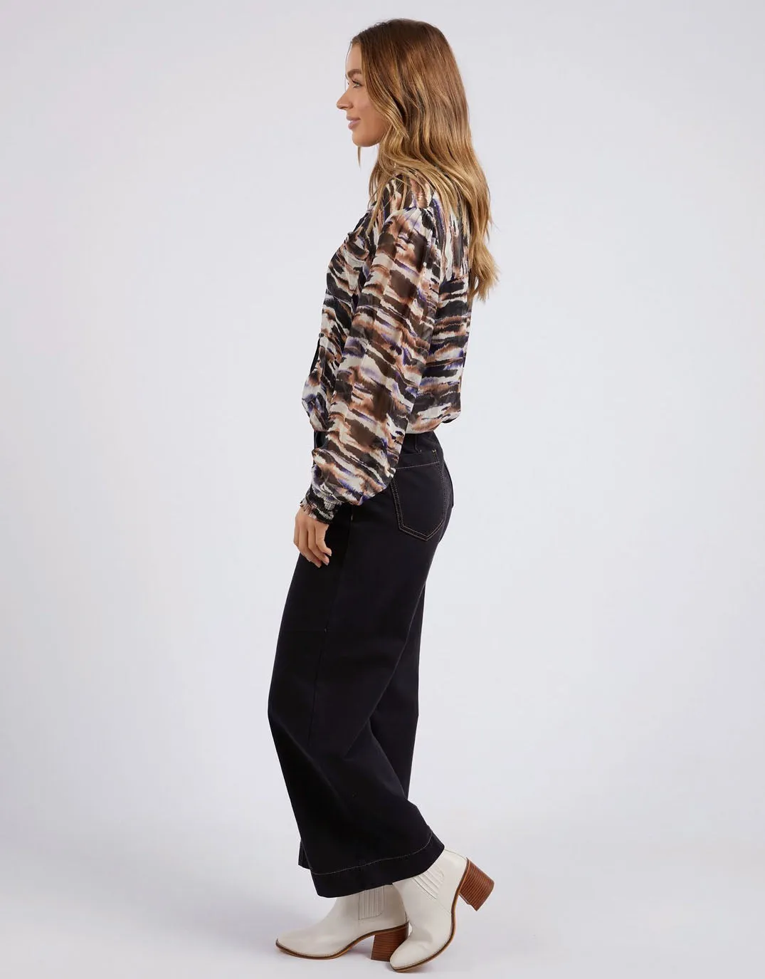 Mala Abstract Blouse - Mala Abstract