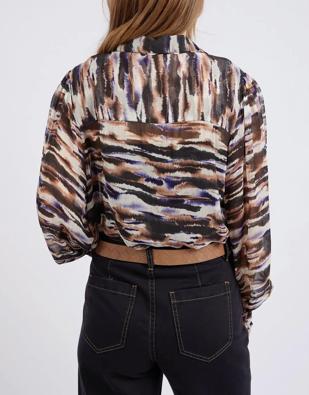 Mala Abstract Blouse - Mala Abstract