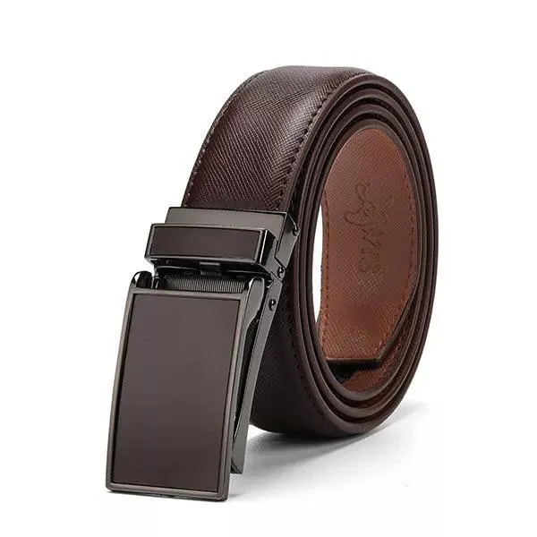 Male Men's Belt  Leather Strap Luxury Brand