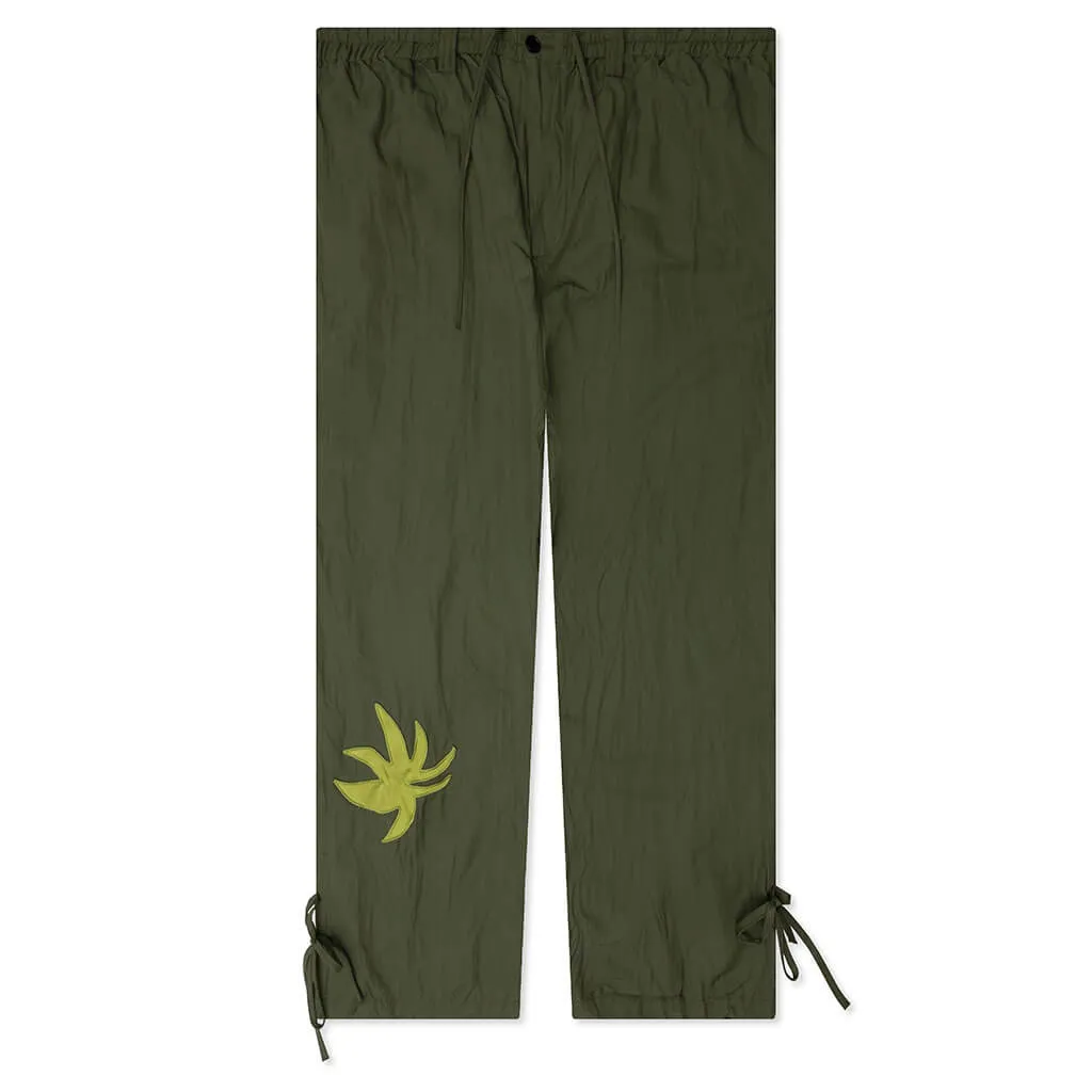 Marni x No Vacancy Inn Gabardine Pants - Stone Green