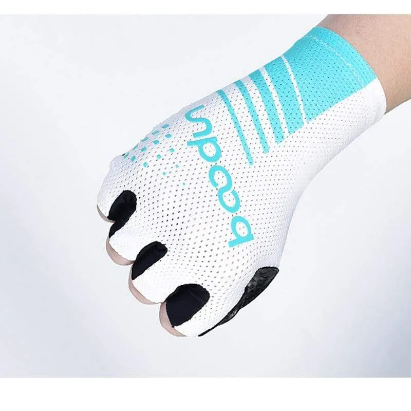 Men Women Road Bike Glove Cycling Gloves Half Finger Anti-slip Shockproof Gel Padded Bicycle Mittens Racing Gloves