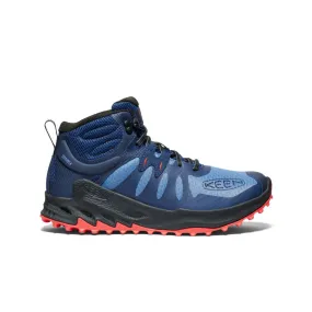 Men's Zionic Waterproof Hiking Boot  |  Coronet Blue/Poppy Red