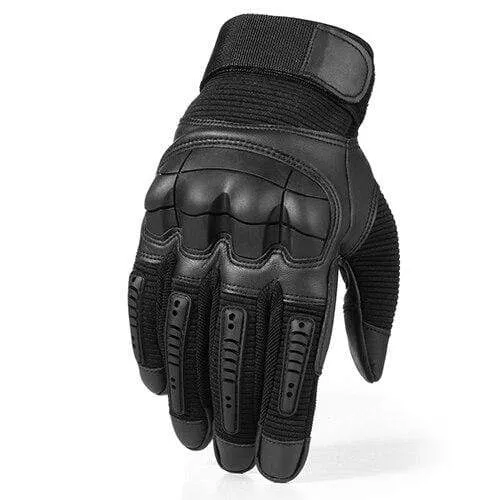 Military Tactical Gloves PU Leather Full Finger Glove Airsoft Paintball Bicycle Hunting Hiking Cycling Men Mittens Fingerless