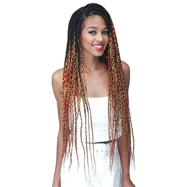 MLF623 KNOTLESS BOX BRAID 30 | Bobbi Boss Synthetic Lace Front Wig