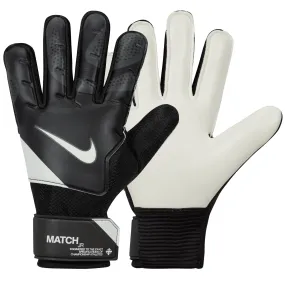 Nike Kids Match Goalkeeper Gloves Black/Dark Grey