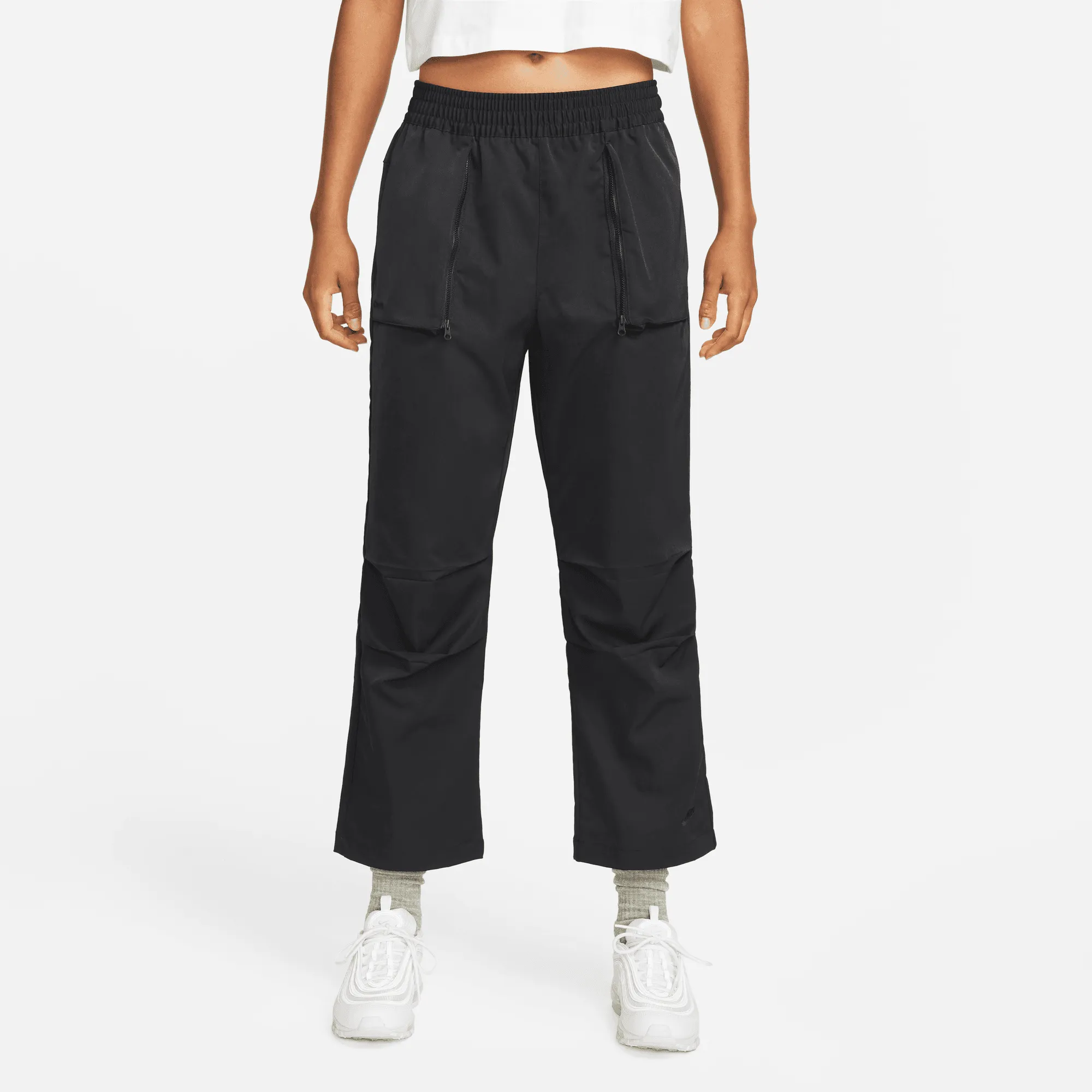 Nike Sportswear Womens Dri-FIT Tech Pack Mid-Rise Woven Pants