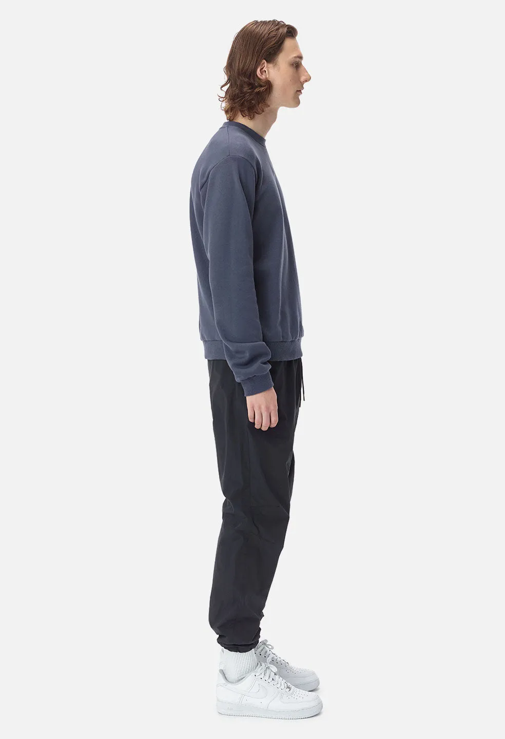 Oversized Crewneck Pullover / Lapis