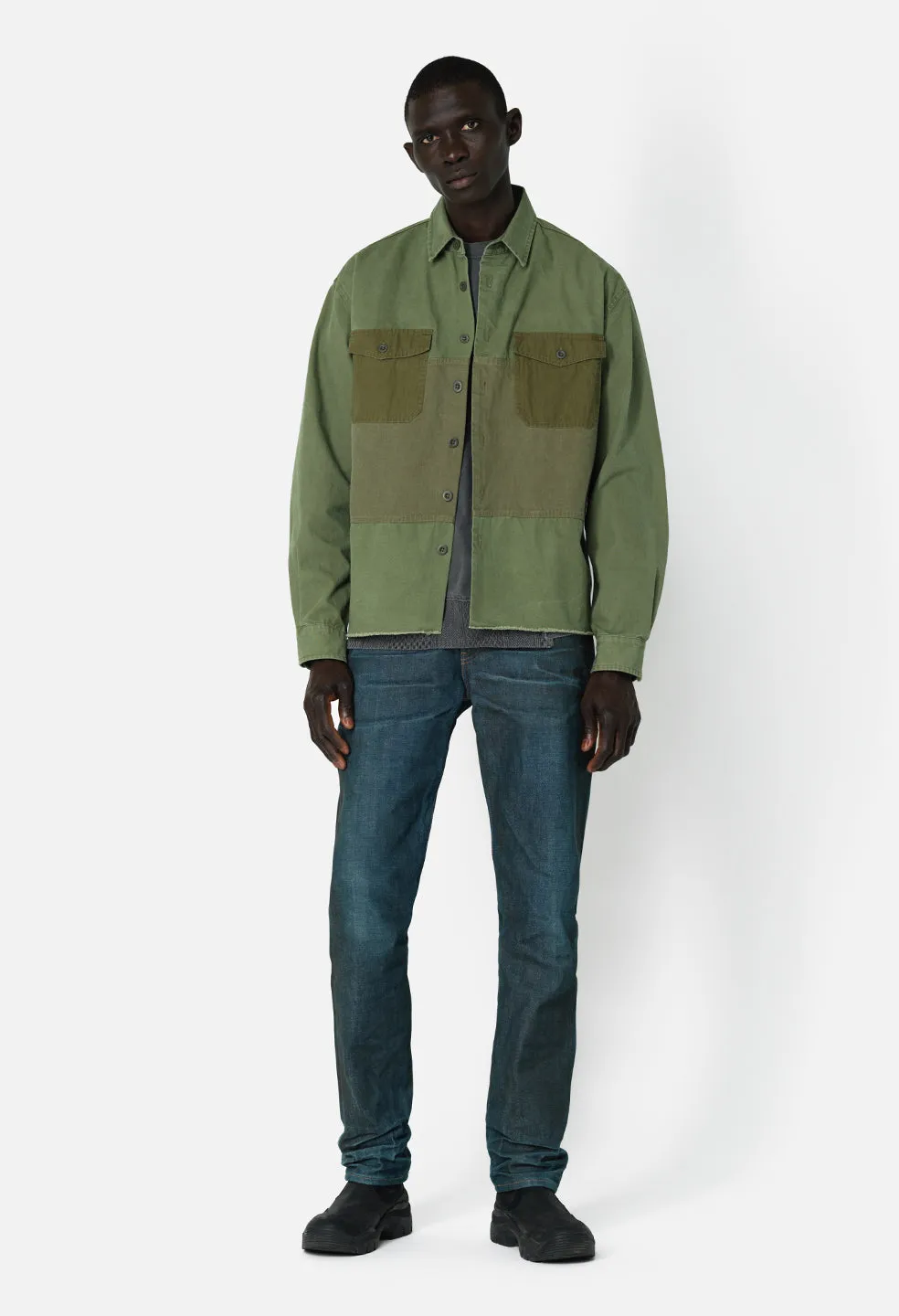 Paneled Military Hemi / Olive