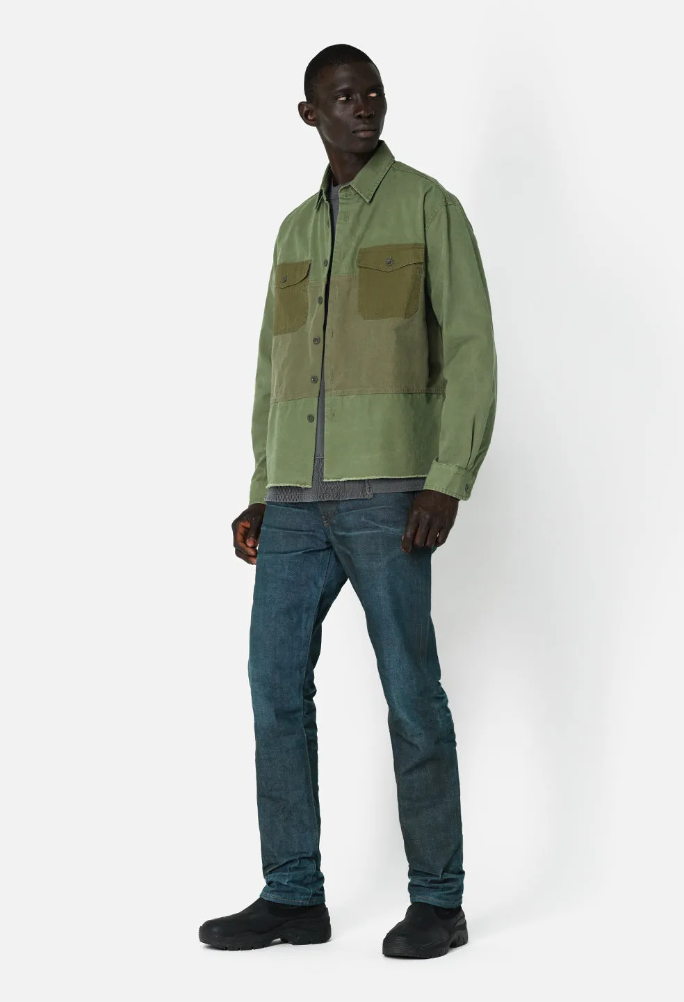 Paneled Military Hemi / Olive