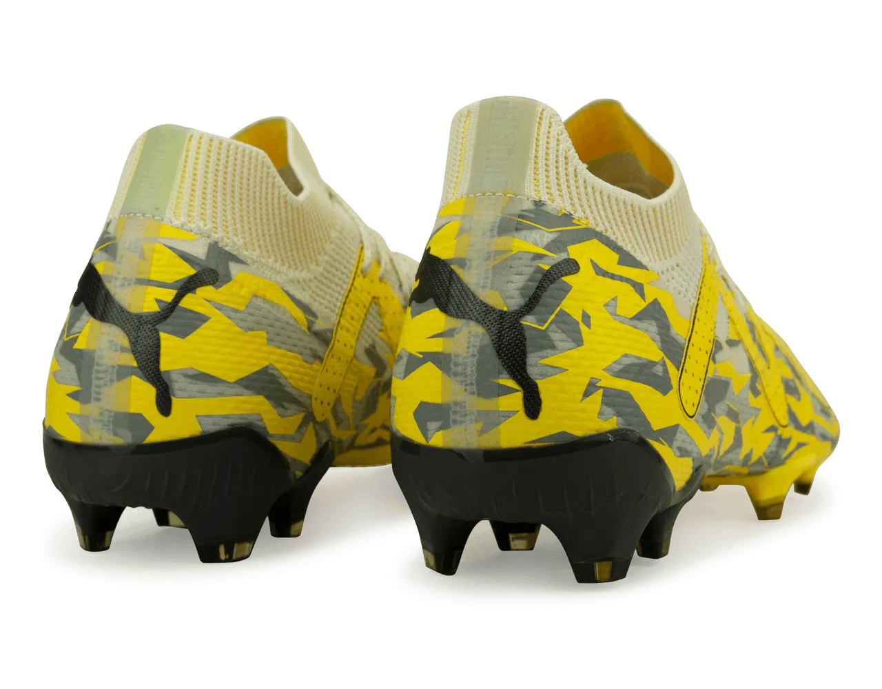 PUMA Men's Future Ultimate FG/AG Gray/Yellow