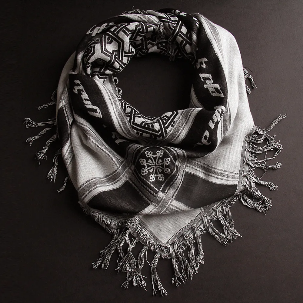 Qami Black Scarf