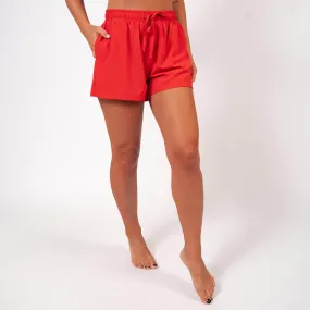 Red Lounge Shorts