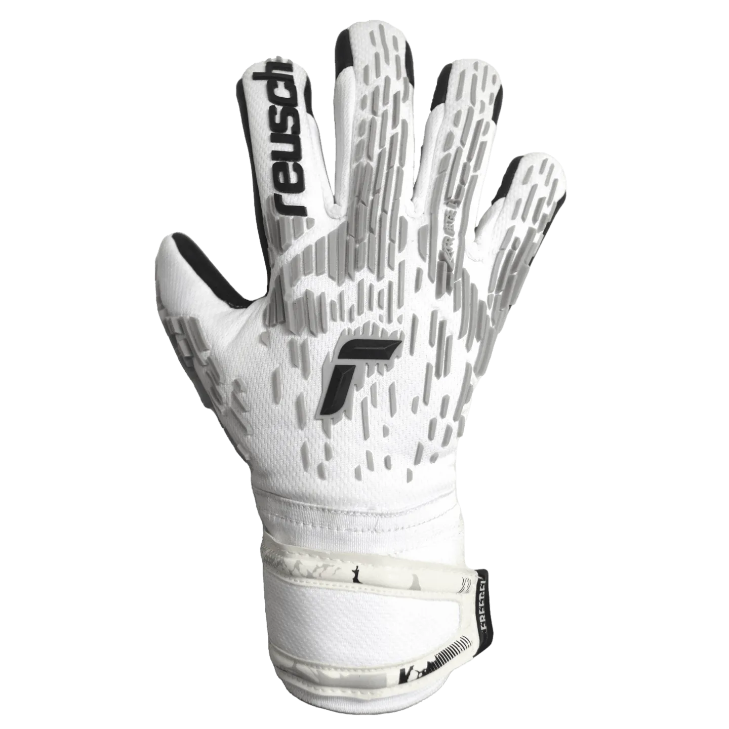 Reusch Attrakt Freegel Silver Finger Support Goalkeeper Gloves