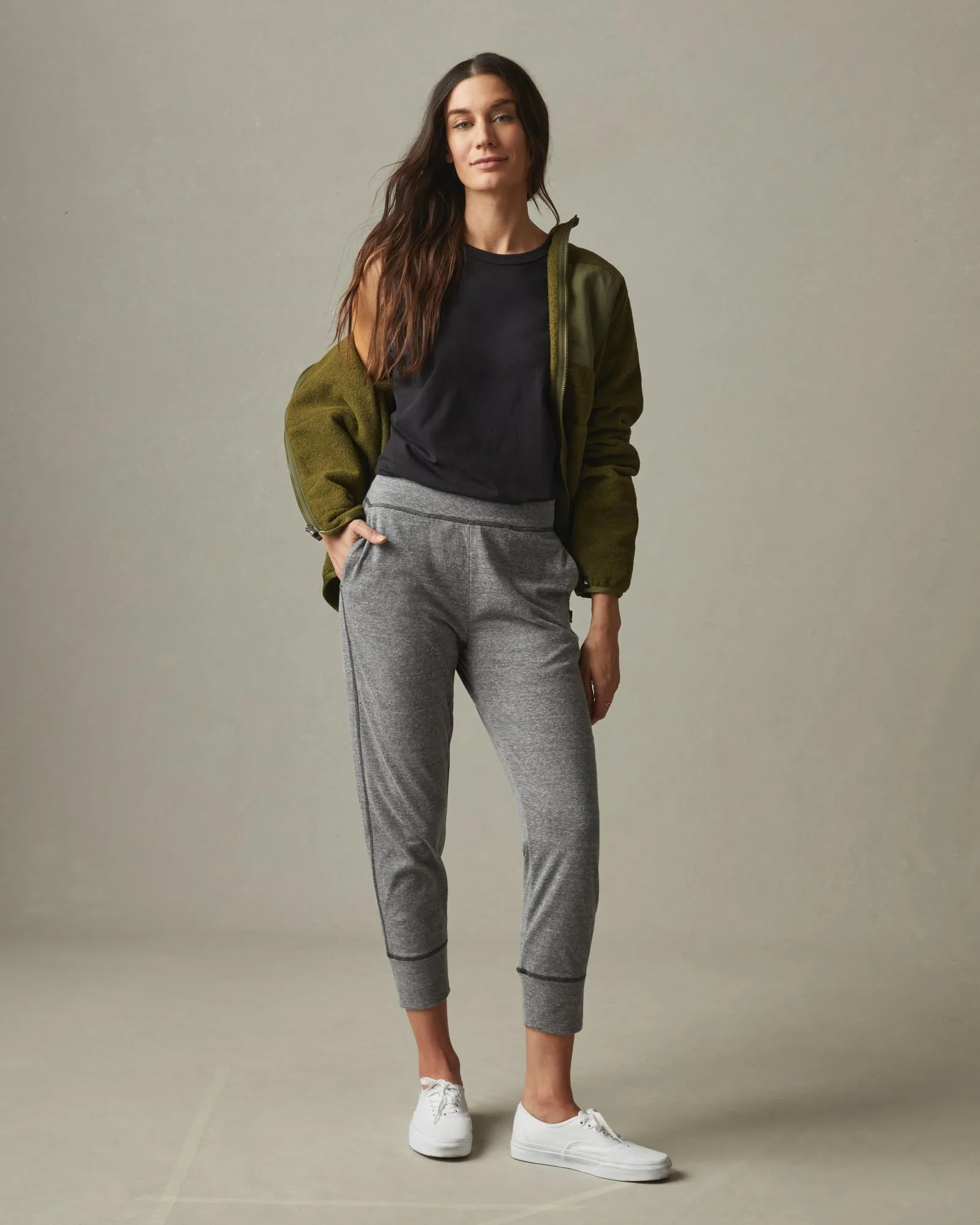 Saturday Pant - Grey Ink Heather