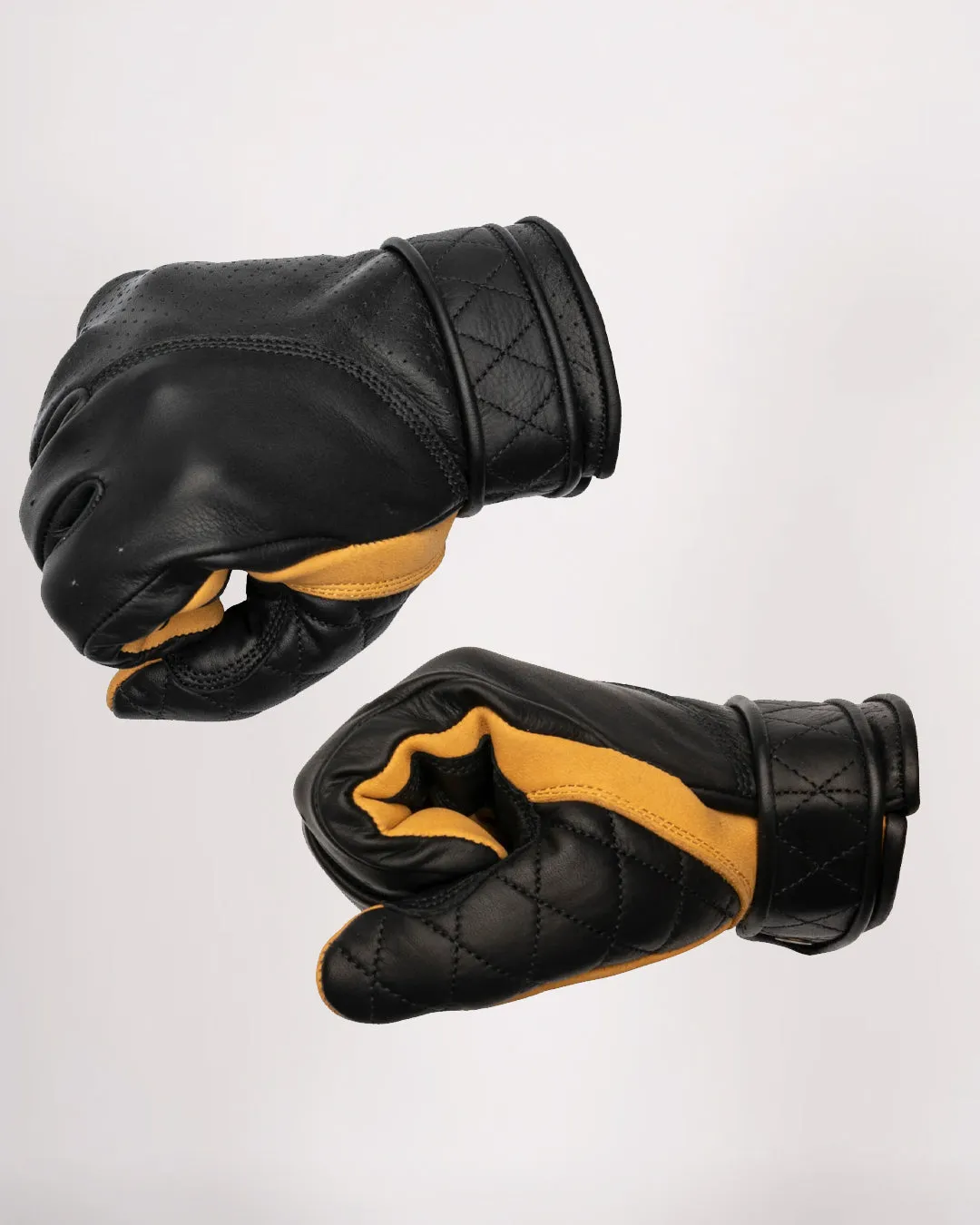 Short Bobber Gloves - Deerskin Palm