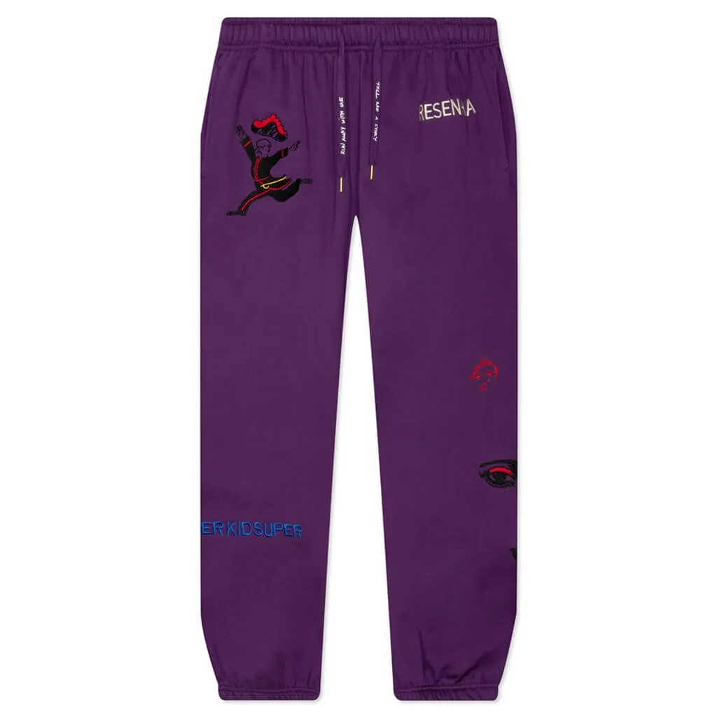 Super Sweatpants - Purple