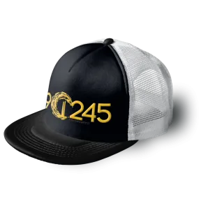 The Code: 90245 Flatbill Trucker Hat