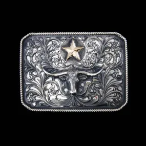 The Longhorn Star Buckle