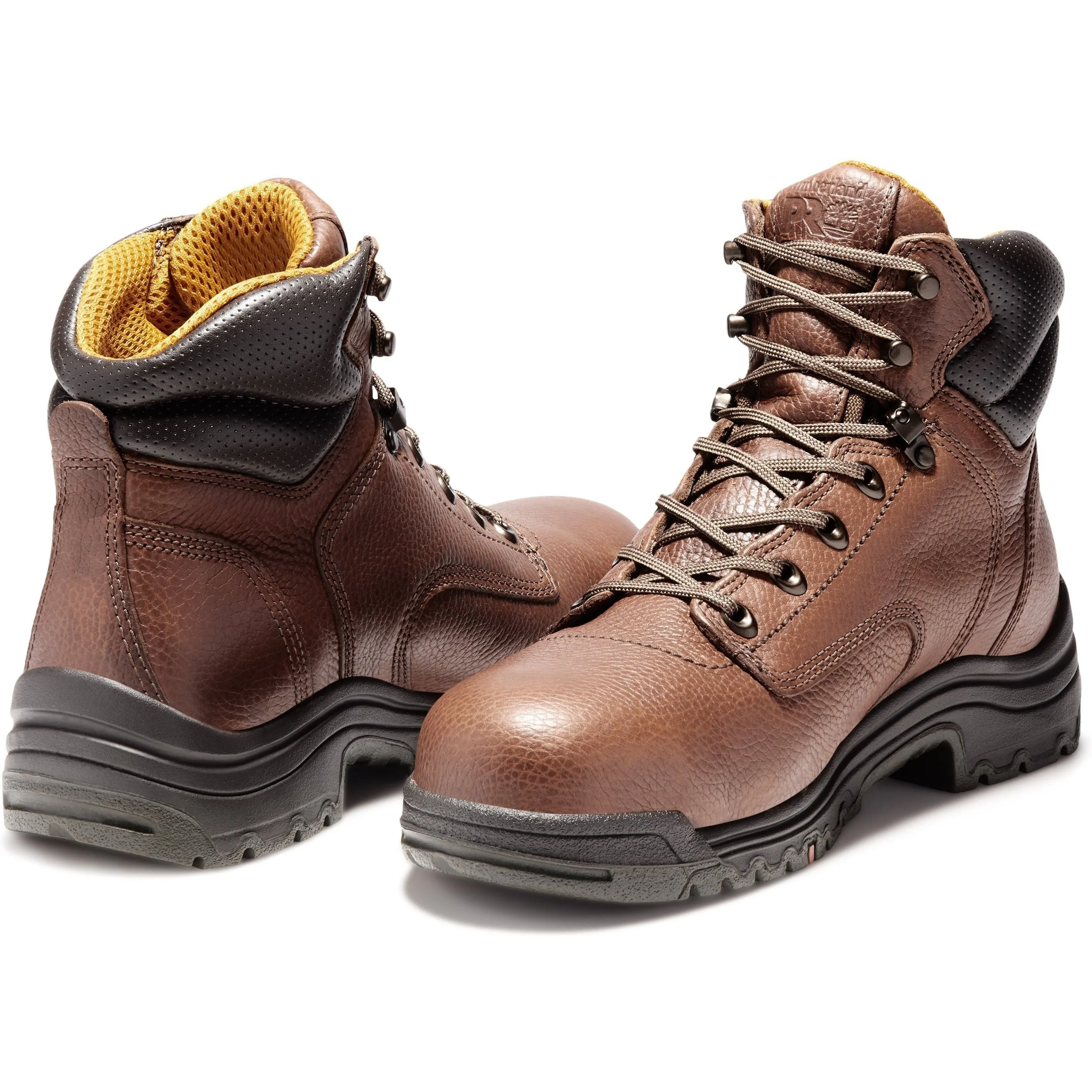 Timberland PRO Men's TiTAN 6" Alloy Toe Work Boot Coffee - TB026063214