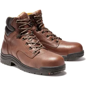 Timberland PRO Men's TiTAN 6" Alloy Toe Work Boot Coffee - TB026063214