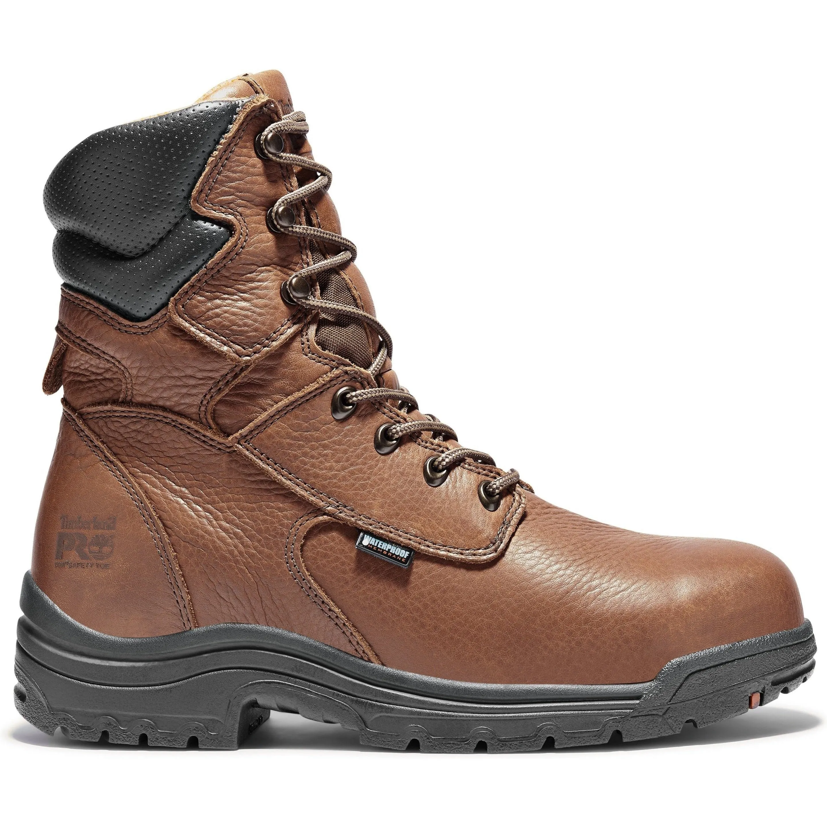 Timberland PRO Men's TiTAN 8" Alloy Toe WP Work Boot Brown TB147019210